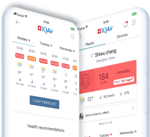 Download AirVisual app on Google Play